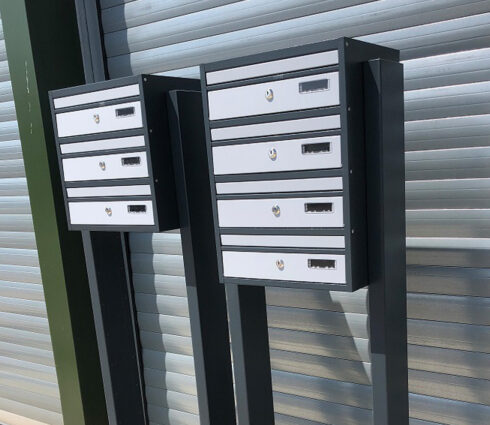 Letterboxes For Flats E1 Lite Free Standing