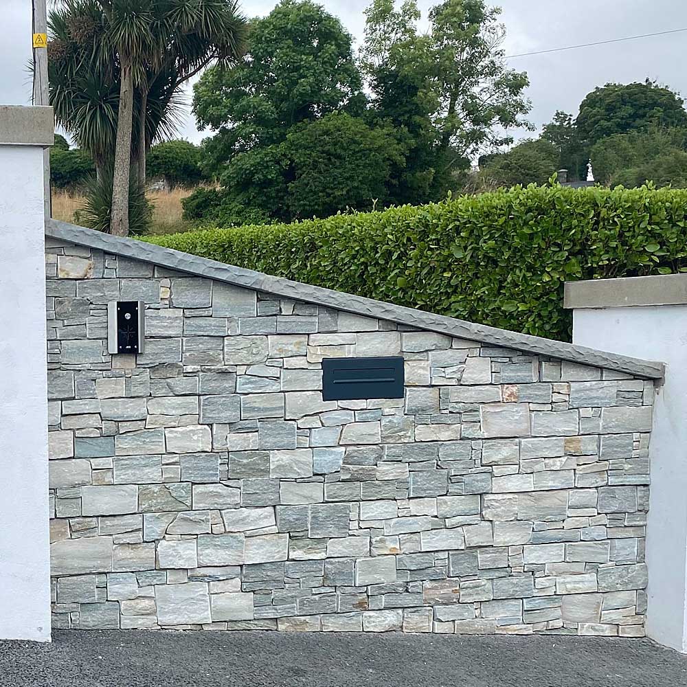 Through The Wall Post Box Ldd 041 Black Through The Wall Post Box Ldd 041 Black