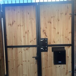 Gate Mounted Letterbox W3 1 Black Lifestyle Photo 3 Gate Mounted Letterbox W3 1 Black Lifestyle Photo 3