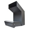 Rolle dark grey adjustable large letterbox