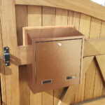 Gate Mounted Letterbox W3 4 With Trim