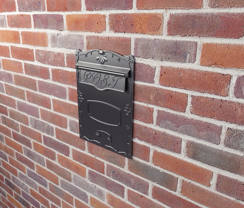 Through The Wall Mailbox - Wall Design Ideas