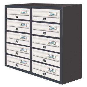 white jumbo10 letterboxes for flats letterboxes for flats