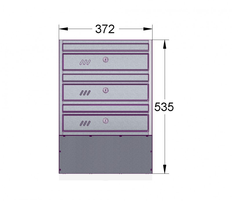 E1S_3 diagram letterboxes for flats