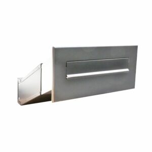 Through The Wall Letterbox Ldd 042 Stainless Steel