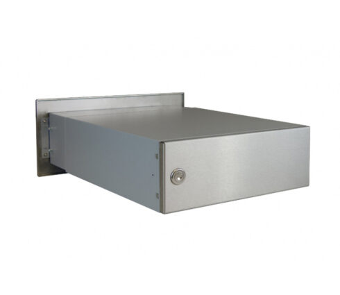 Through Wall Letterbox Lbd 042 Rear Stainless Steel