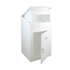 External Lock Parcel Box For Home Wall Mounted Delta XL White External Lock Parcel Box For Home Wall Mounted Delta XL White