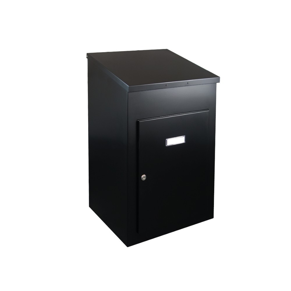 Wall Mounted Parcel Box For Home Large External Locking Weatherproof – Delta XL Black