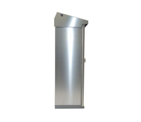 Large Post Box Serenissima Stainless Steel Side