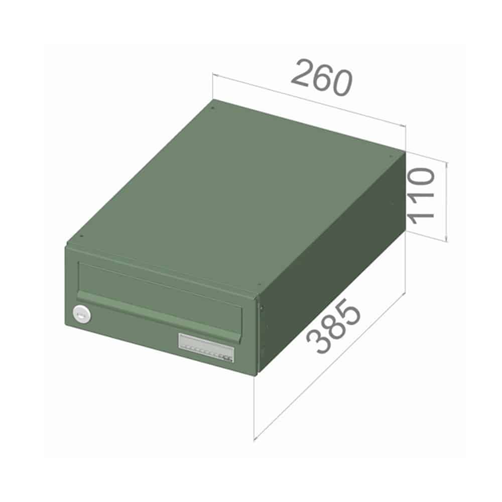 Post Boxes For Flats Lbd 016 Dimensions