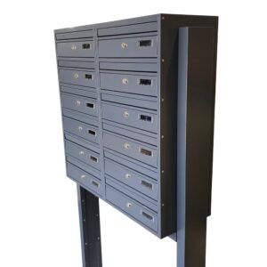 E1 free standing mailboxes for apartments