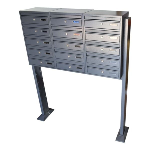 Post Boxes for Flats Free Standing Internal Locking Urban Easy E1 Post Boxes For Sale