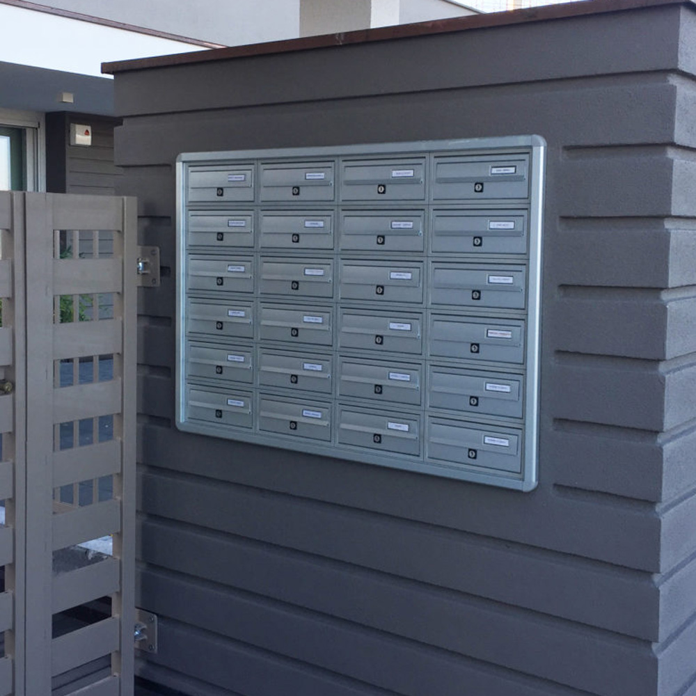 Letterboxes For Flats Modular 270 Recess Mounted