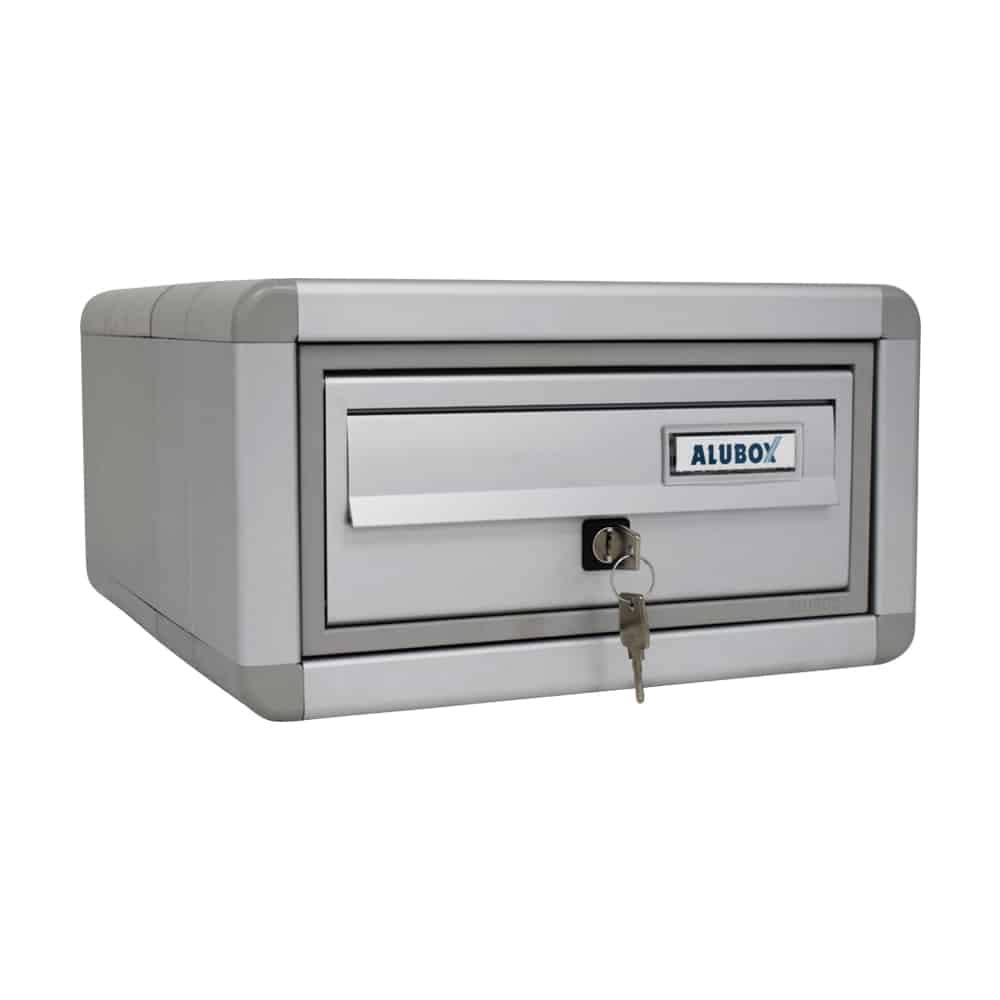 Modular 270 wall mounted post boxes for flats