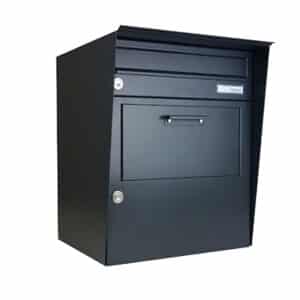 Beta External Wall Mounted Parcel Box Dark Grey Beta External Wall Mounted Parcel Box Dark Grey