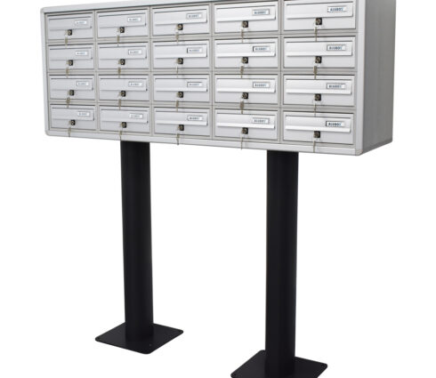 Letterboxes Boxes For Flats Modular 270 Anodised Aluminium