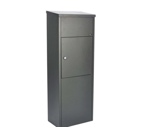 Allux 600 Parcel Box Front Access Anthracite Grey 2