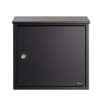 Allux 400 wall mounted letterbox made of galvanised steel
