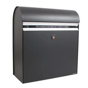 Allux KS200 Wall Mounted Post Box Dark Grey Allux KS200 Wall Mounted Post Box Dark Grey
