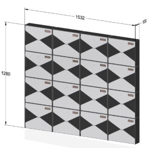 Communal post boxes Gavia M Urban Easy 4x4