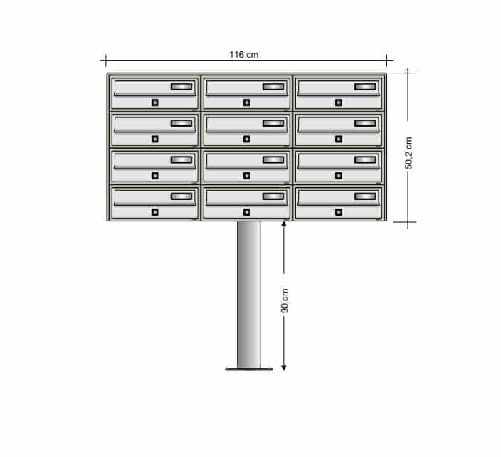 Post Boxes & Parcel Boxes For Sale