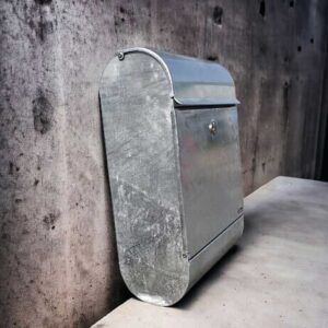Industrial Aw Galvanised Steel Large Wall Mounted Post Box Allux 9000 Industrial Aw Galvanised Steel Large Wall Mounted Post Box Allux 9000