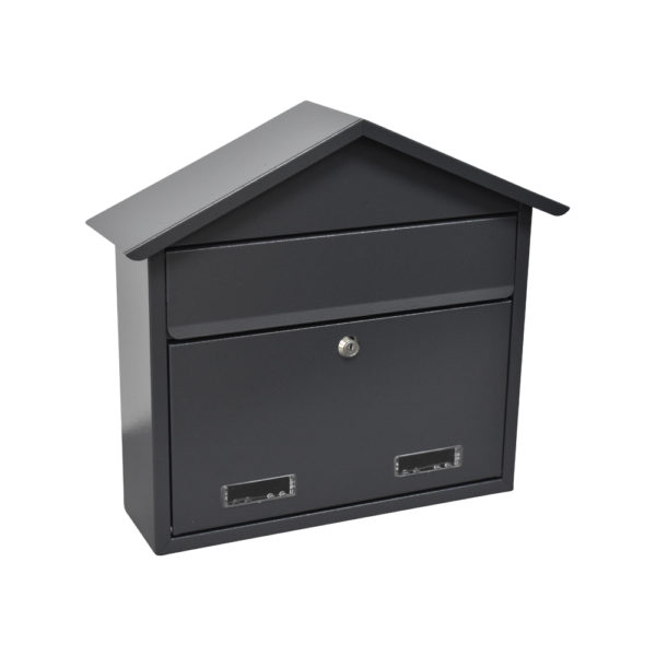 SD3 Quick Fix wall mounter mailbox with pointed roof