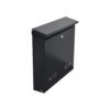 sdg2 quick fix wall mounted post box in black
