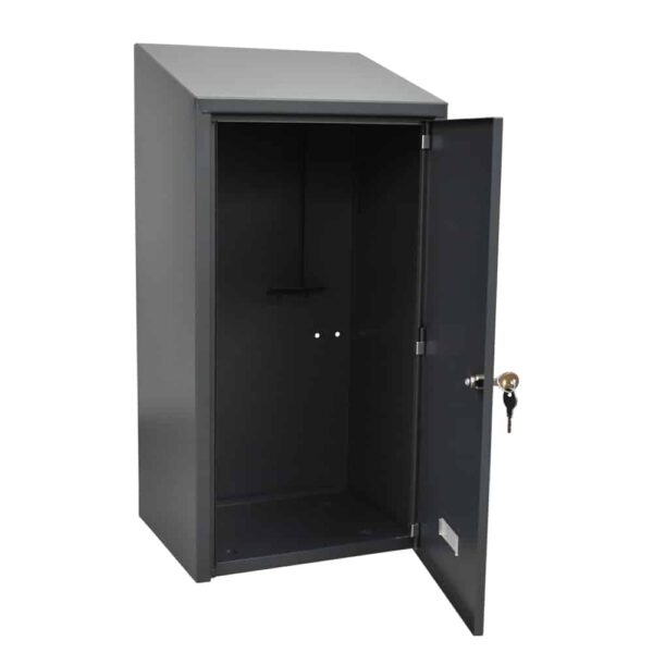 W37 Vertical Railing Mounted Rear Access Post Box Post Boxes For Sale