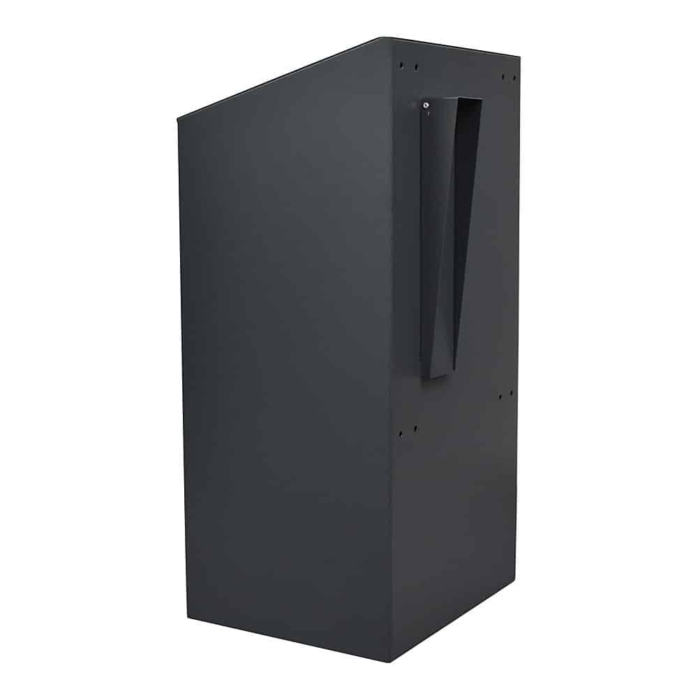 W37 Vertical Railing Mounted Rear Access Post Box Post Boxes For Sale