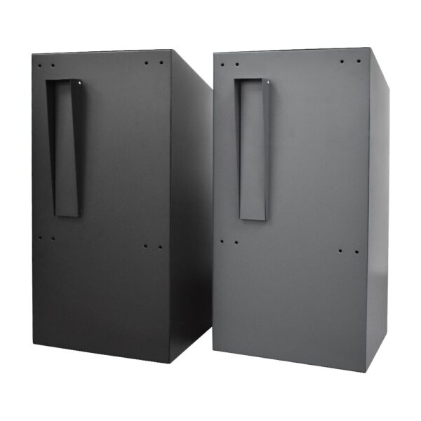W37 Vertical Railing Mounted Rear Access Post Box Post Boxes For Sale