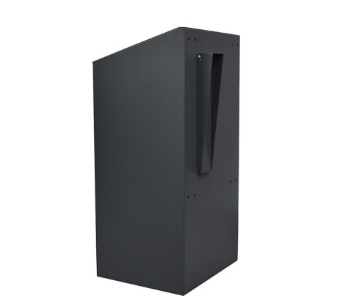 Rear Access Large Letterbox For Gates & Fences W3-7 Side View