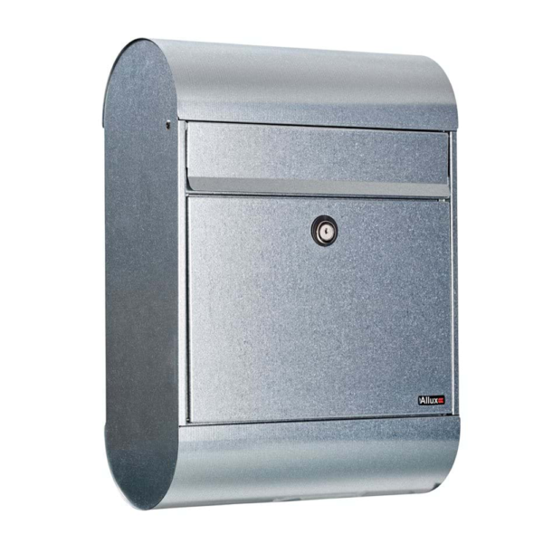 Allux 6000 Galvanised Steel Wall Mounted Post Box