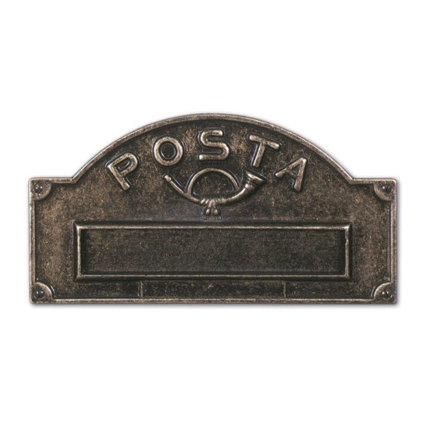 Brass Letter Plate Original B 01