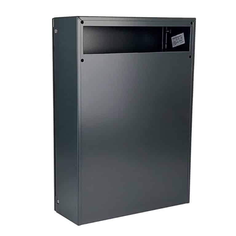 Letterbox for Gates and Fences Lockable Weatherproof Galvanised Steel