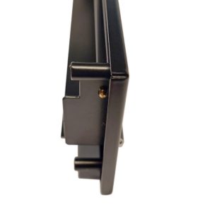 Gate Mounted Letterbox LCD 050 Faceplate View Side