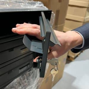 Post Boxes Security Internal Antifishing Baffle