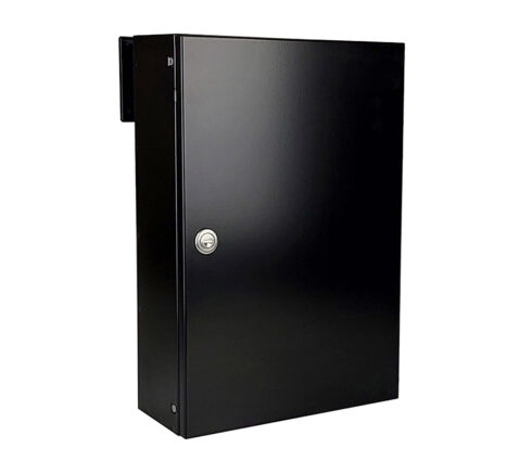 Gate Letterbox Outdoor Rear Access Gatehouse LCD-050 Black Variant
