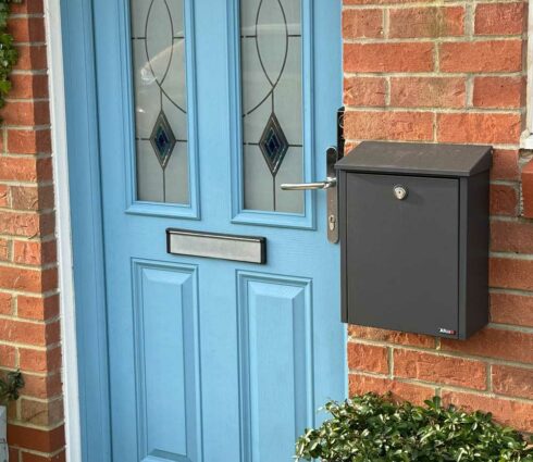 Wall Mounted Letterbox Allux 200 Lifestyle Image