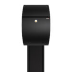 black-post-box-black-stand