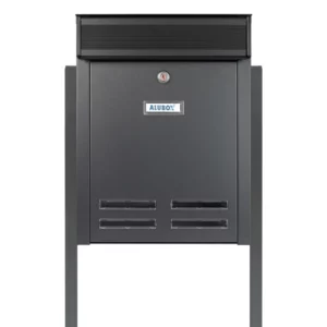 Free Standing External Anthracite Post Box Magnum Free Standing External Anthracite Post Box Magnum