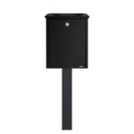 black-letterbox-black-stand
