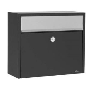 Allux Wall Mounted Letterbox Lt150 Black