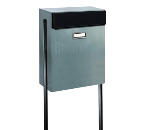 Large Letterbox Magnum Rear Access Stainless Steel Free Standing