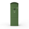 Freestanding Parcel Box Lovisa Green Front