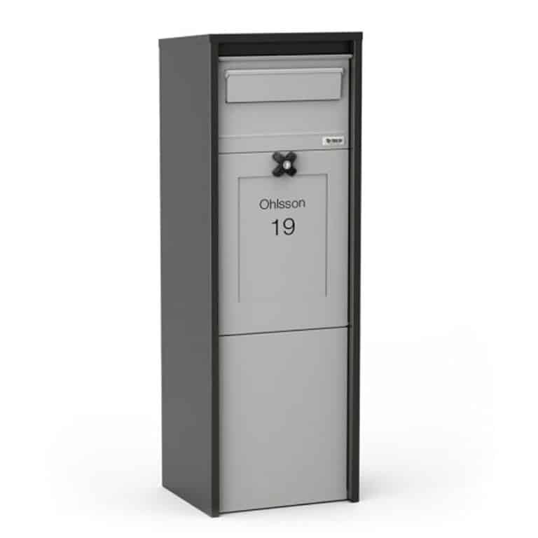 Outdoor Parcel Box Freestanding External Locking Weatherproof