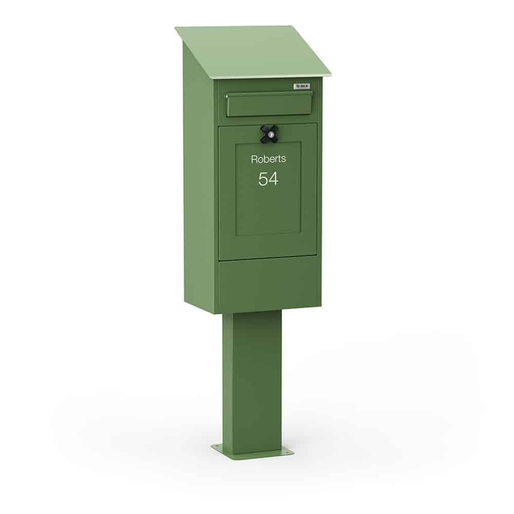 Gustaf Rear Retrieval Free Standing Outdoor Post Box Post Boxes For Sale