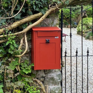 Outdoor Post Boxes Albert Red