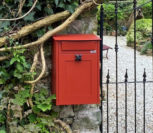 Outdoor Post Boxes Albert Red