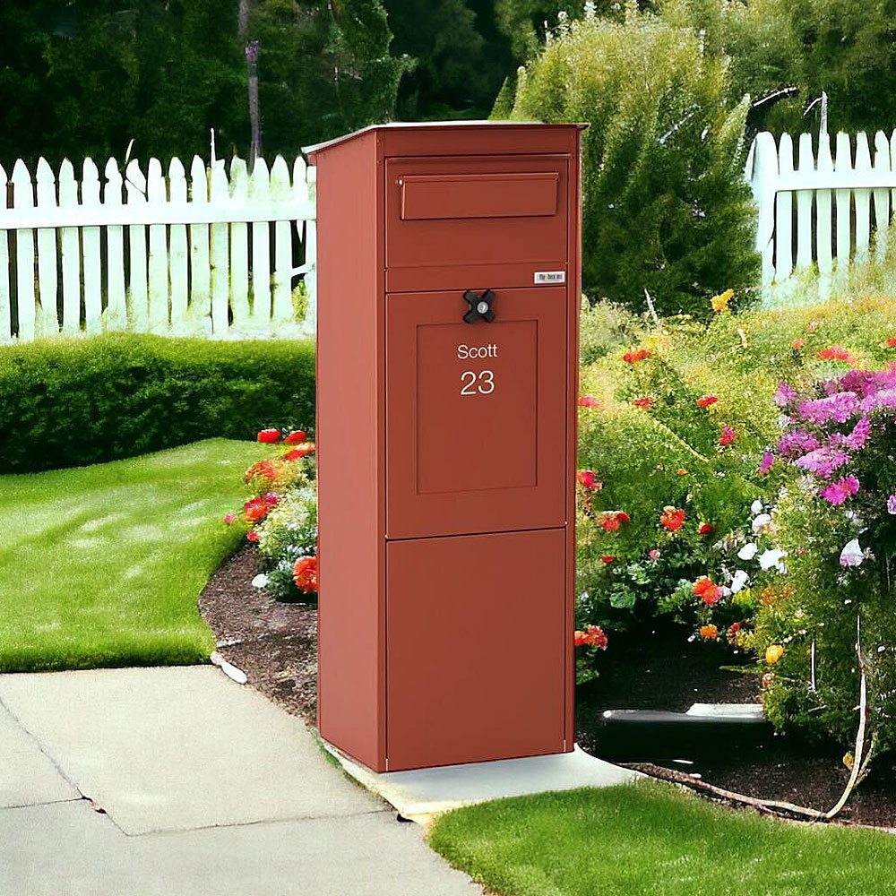 Parcel Box Karl In Red